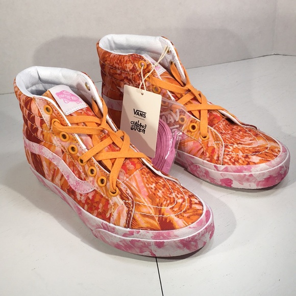 NWT Vans SK8 Hi 38 DX Collina Strata Hi Top Sneakers Women’s 6 - Picture 3 of 10